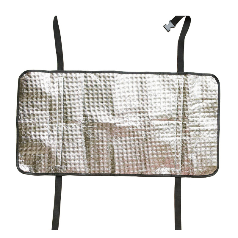 Naujas oro kondicionieriaus išorinis gaubtas, išorinis mašinos dangtis, aliuminio folijos šilumos izoliacinė plėvelė, burbulinė plėvelė, ugniai atspari, atspari lietui, apsauga nuo saulės, energiją taupanti apsauga, energiją taupantis dangtis