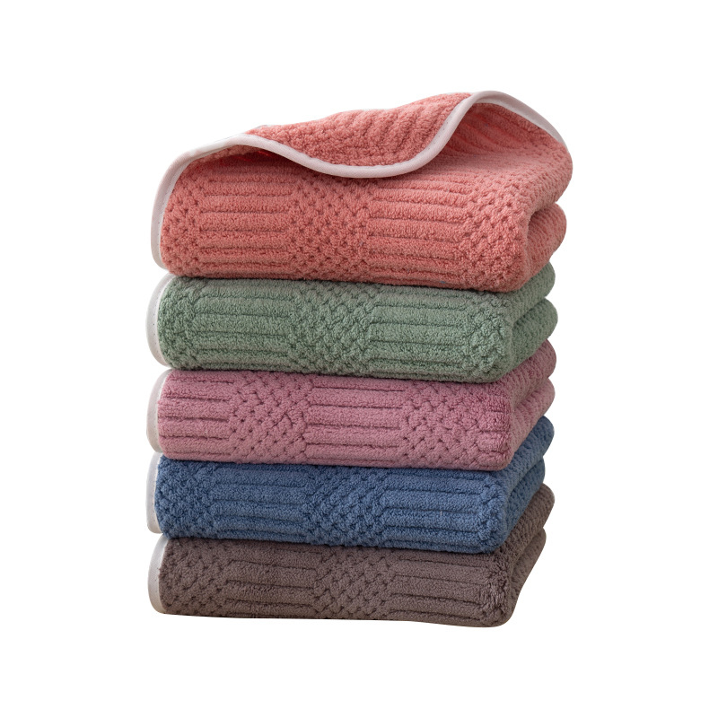 Koralų vilnos rankšluosčių rinkinys, naujas rankšluostis, dviejų dalių rankšluostis, motininis rankšluostis, minkštas, sugeriantis buitinis veido rankšluostis, vonios rankšluostis