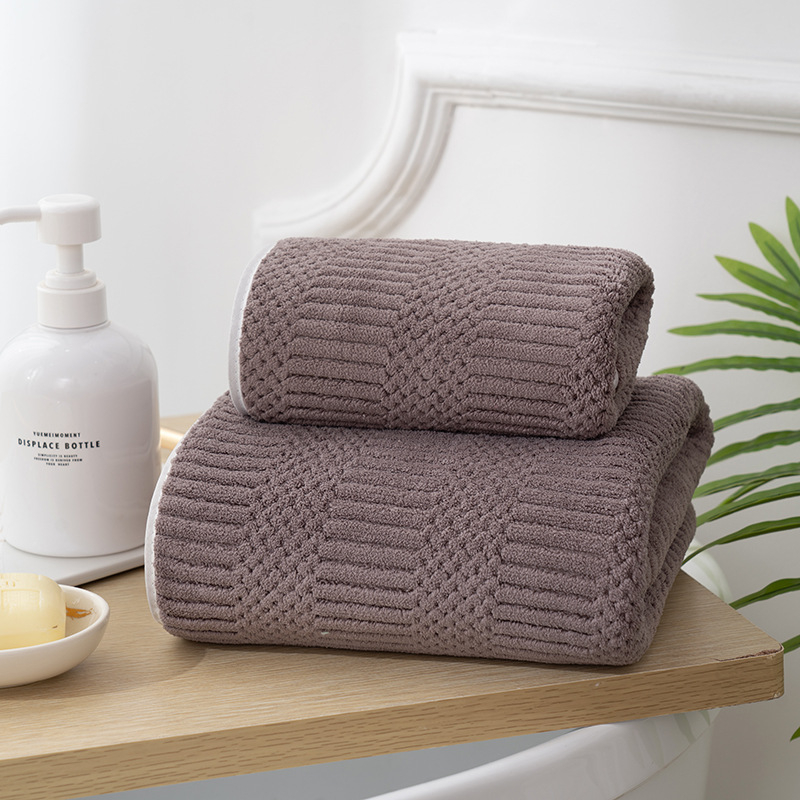 Koralų vilnos rankšluosčių rinkinys, naujas rankšluostis, dviejų dalių rankšluostis, motininis rankšluostis, minkštas, sugeriantis buitinis veido rankšluostis, vonios rankšluostis