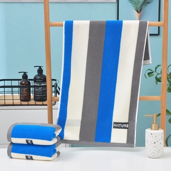 Чиста памучна кърпа, памучна кърпа на едро, удебелена кърпа за пране, подарък за двойка, дълговолокнист памук, тъмен висококачествен памук, бродирано лого