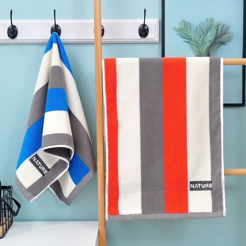 Gryno medvilninio rankšluosčio didmeninė prekyba sutirštintu prausimosi rankšluosčiu poroms, dovana ilgaamžė medvilnė, tamsus, aukštos kokybės rankšluostis su siuvinėtu logotipu