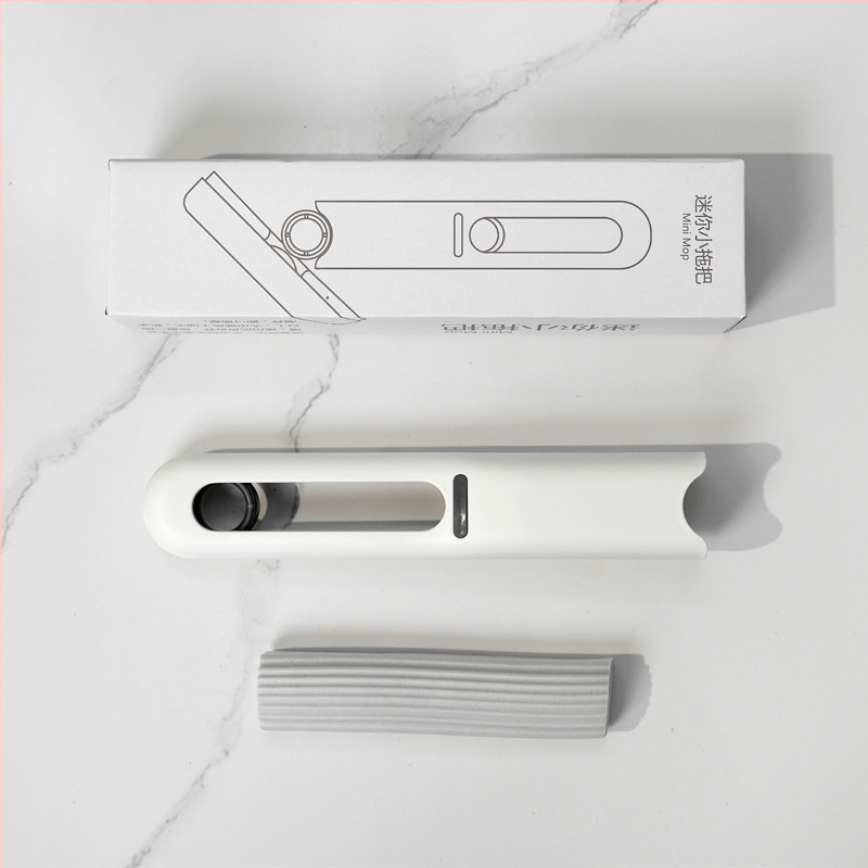 Halli lähedal lauaarvuti mini mopi käsn auto kohvilaua puhastamiseks käeshoitav kokkupandav käed-vabad väike mopp