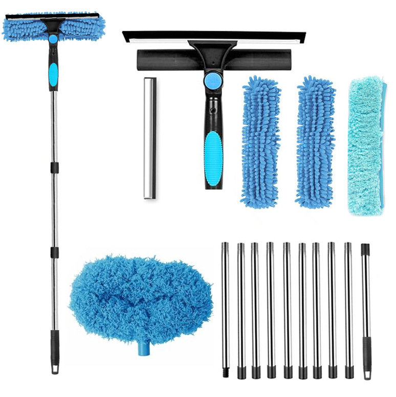 Amazoni kuummüügis olev kahe-ühes aknapuhastuskaabits, klaasist esemete puhastamiseks mõeldud spetsiaalne kahepoolne kõrgklaasist puhastuslapp