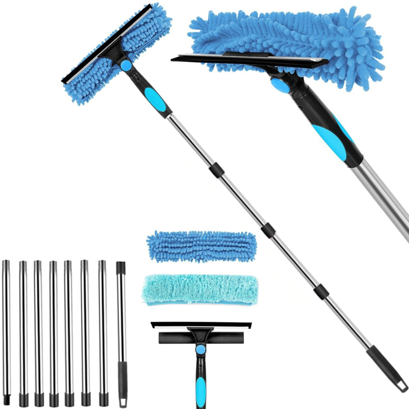 Amazoni kuummüügis olev kahe-ühes aknapuhastuskaabits, klaasist esemete puhastamiseks mõeldud spetsiaalne kahepoolne kõrgklaasist puhastuslapp