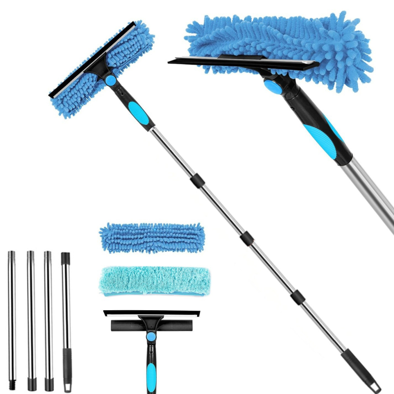 Amazoni kuummüügis olev kahe-ühes aknapuhastuskaabits, klaasist esemete puhastamiseks mõeldud spetsiaalne kahepoolne kõrgklaasist puhastuslapp