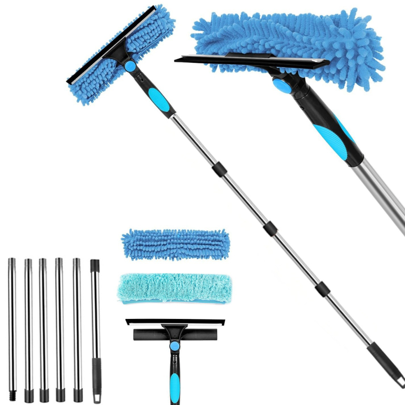 Amazoni kuummüügis olev kahe-ühes aknapuhastuskaabits, klaasist esemete puhastamiseks mõeldud spetsiaalne kahepoolne kõrgklaasist puhastuslapp