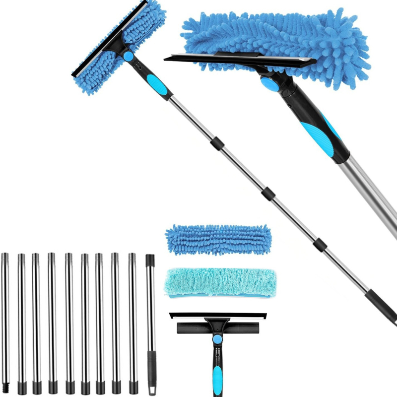 Amazoni kuummüügis olev kahe-ühes aknapuhastuskaabits, klaasist esemete puhastamiseks mõeldud spetsiaalne kahepoolne kõrgklaasist puhastuslapp