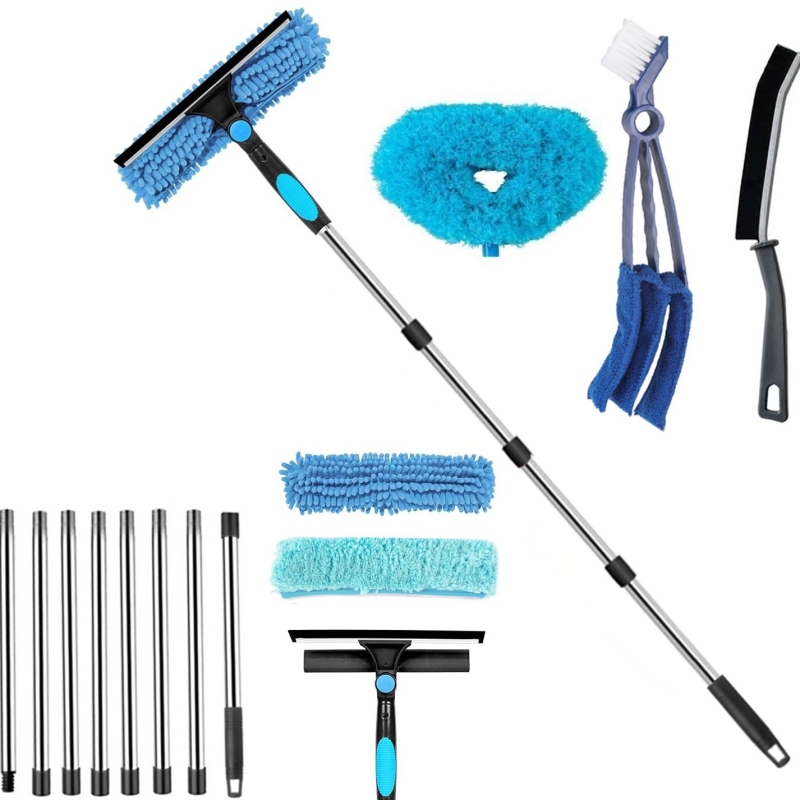 Amazoni kuummüügis olev kahe-ühes aknapuhastuskaabits, klaasist esemete puhastamiseks mõeldud spetsiaalne kahepoolne kõrgklaasist puhastuslapp