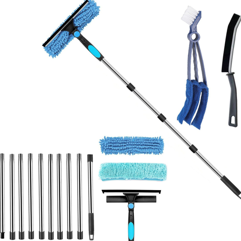 Amazoni kuummüügis olev kahe-ühes aknapuhastuskaabits, klaasist esemete puhastamiseks mõeldud spetsiaalne kahepoolne kõrgklaasist puhastuslapp