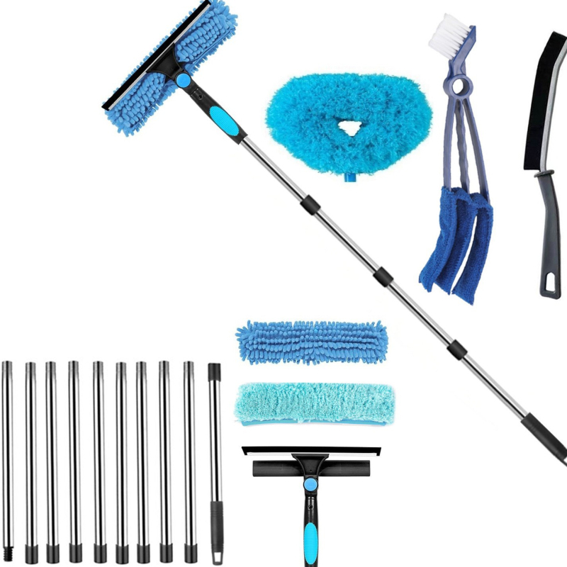 Amazoni kuummüügis olev kahe-ühes aknapuhastuskaabits, klaasist esemete puhastamiseks mõeldud spetsiaalne kahepoolne kõrgklaasist puhastuslapp