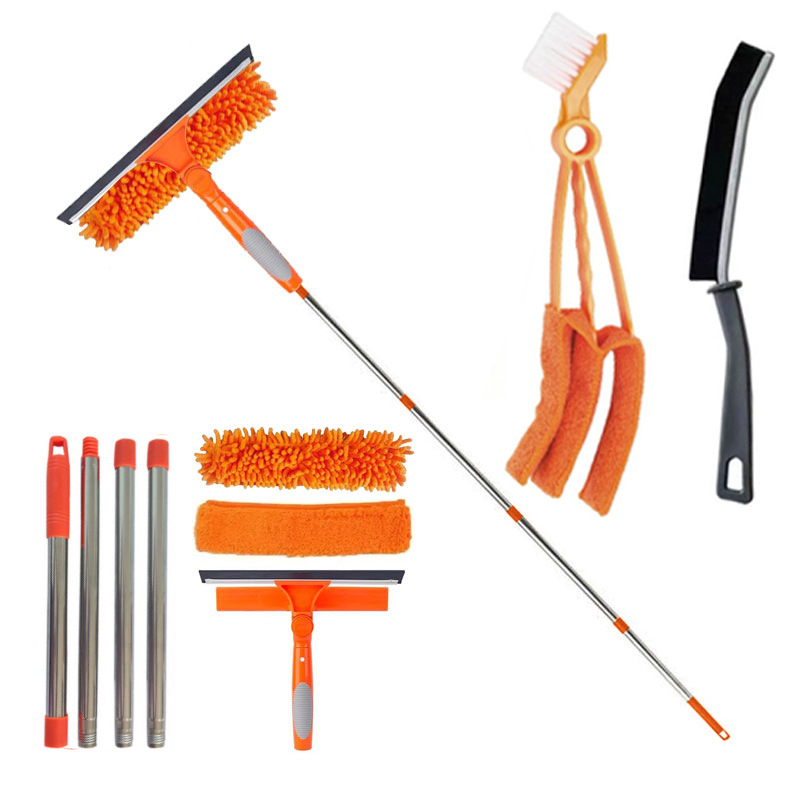 Amazoni kuummüügis olev kahe-ühes aknapuhastuskaabits, klaasist esemete puhastamiseks mõeldud spetsiaalne kahepoolne kõrgklaasist puhastuslapp