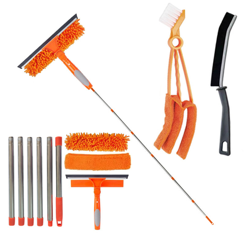 Amazoni kuummüügis olev kahe-ühes aknapuhastuskaabits, klaasist esemete puhastamiseks mõeldud spetsiaalne kahepoolne kõrgklaasist puhastuslapp