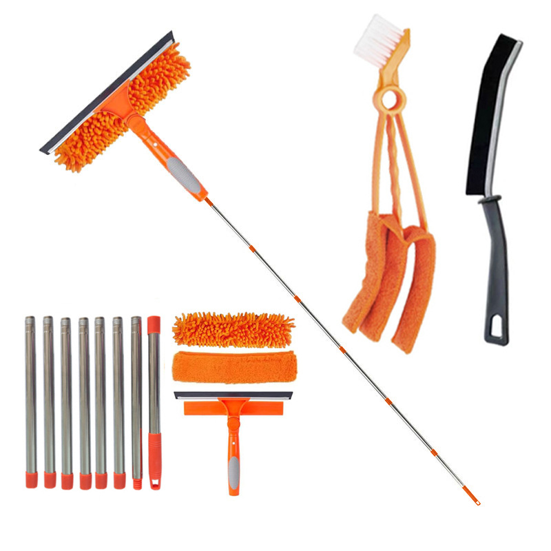 Amazoni kuummüügis olev kahe-ühes aknapuhastuskaabits, klaasist esemete puhastamiseks mõeldud spetsiaalne kahepoolne kõrgklaasist puhastuslapp