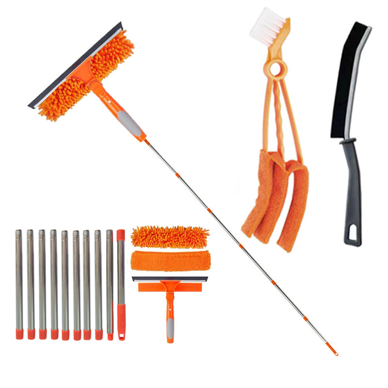 Amazoni kuummüügis olev kahe-ühes aknapuhastuskaabits, klaasist esemete puhastamiseks mõeldud spetsiaalne kahepoolne kõrgklaasist puhastuslapp