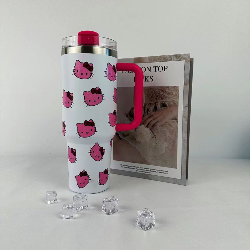 40oz autokruus kt kassi hiiglaslik kruus kaasaskantava käepidemega suure mahutavusega roostevabast terasest jääkruus autole