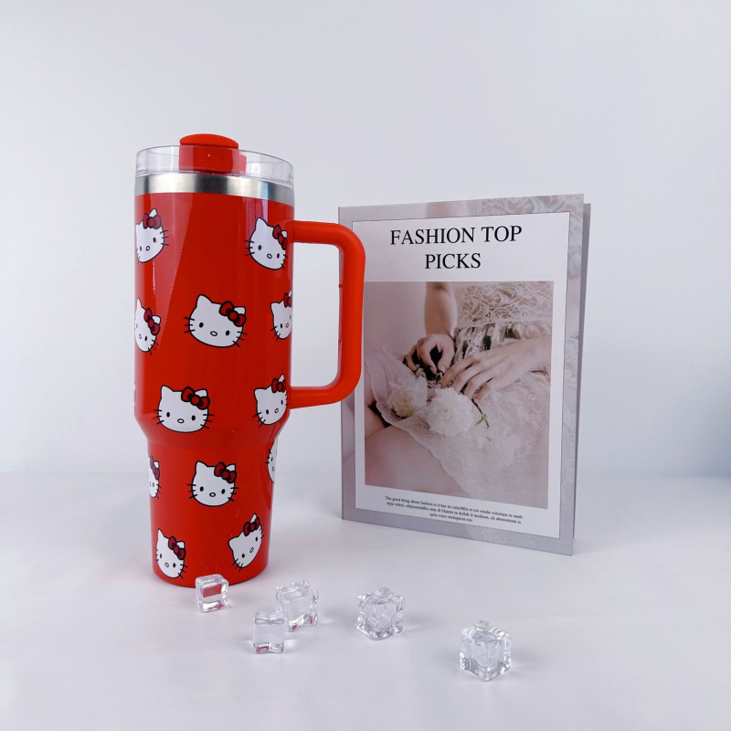 40oz autokruus kt kassi hiiglaslik kruus kaasaskantava käepidemega suure mahutavusega roostevabast terasest jääkruus autole