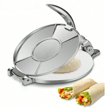 Alumiiniumist roostevabast terasest Mehhiko kookipress, multifunktsionaalne käsitsi valmistatud tortilla taigna pressimise seade köögitööriistale