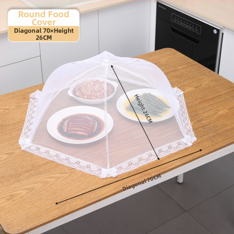 Kärbsekindel võrgust kate toidukate kokkupandav äriliseks kasutamiseks mõeldud eriti suur ristkülikukujuline läbipaistev kate toidukate tolmukindel söögilaua kate majapidamiseks