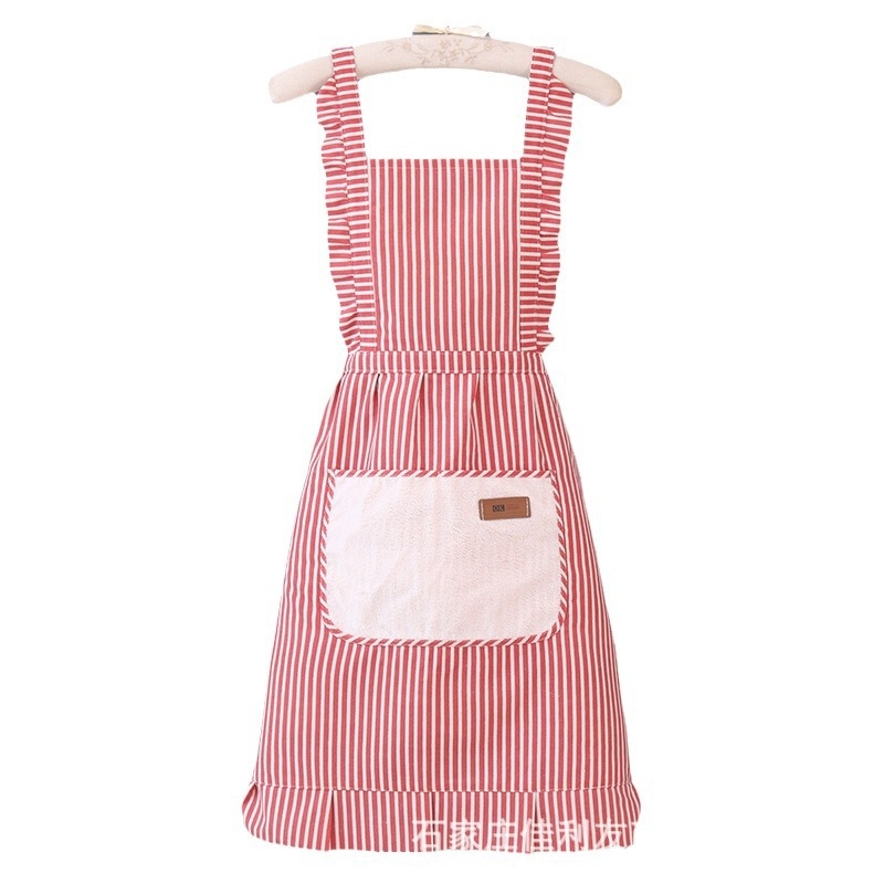 Medvilninė ir lininė rankomis valoma prijuostė, madinga namų suaugusiųjų berankovė virtuvės prijuostė, apsauganti nuo aliejaus dėmių, spausdinama reklama, skirta gamintojams