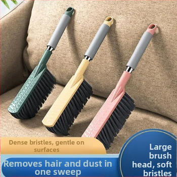 Minkštas šepetys sofos šepetys lovos šepetys ilga rankena lovos valymo šepetys miegamasis namų valymas lova mielas šluotos artefaktas