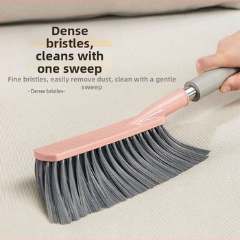 Minkštas šepetys sofos šepetys lovos šepetys ilga rankena lovos valymo šepetys miegamasis namų valymas lova mielas šluotos artefaktas