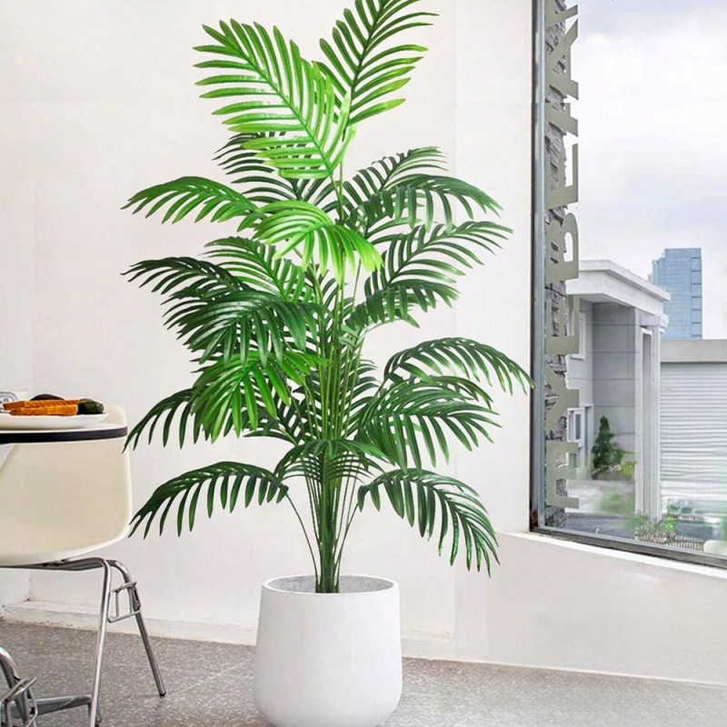 Žaliųjų augalų ir saulėgrąžų augalų tarpvalstybinis modeliavimas – tinkamas aukštos klasės vestuvių viešbučio sodo kiemo dekoravimui tiek patalpose, tiek lauke.