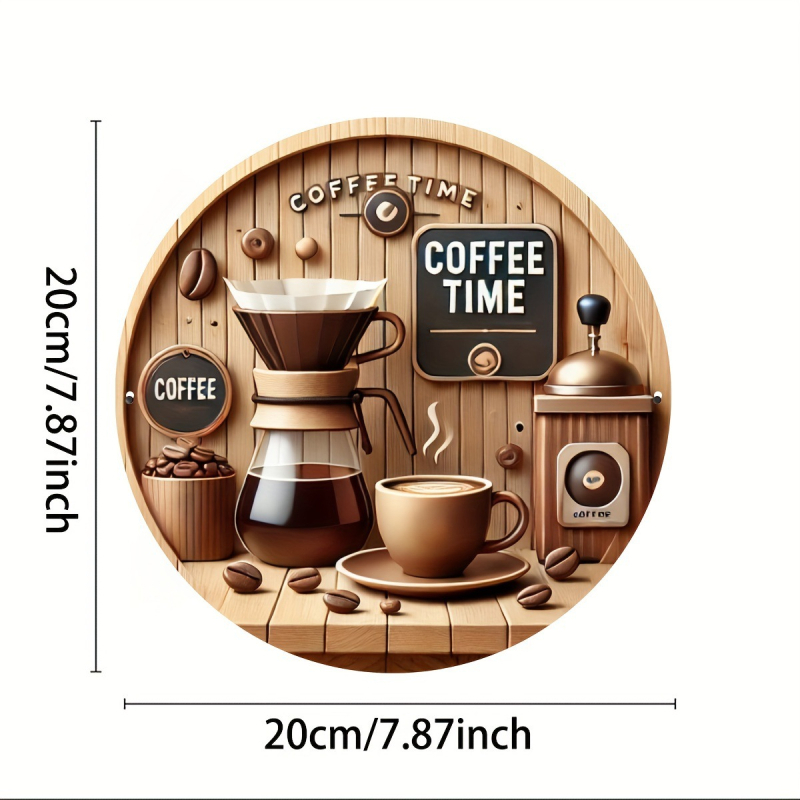 Tarpvalstybinio festivalio dekoravimo medinė retro kavos tematikos serija namų dekoravimui kavinės meno plakato medžiaga