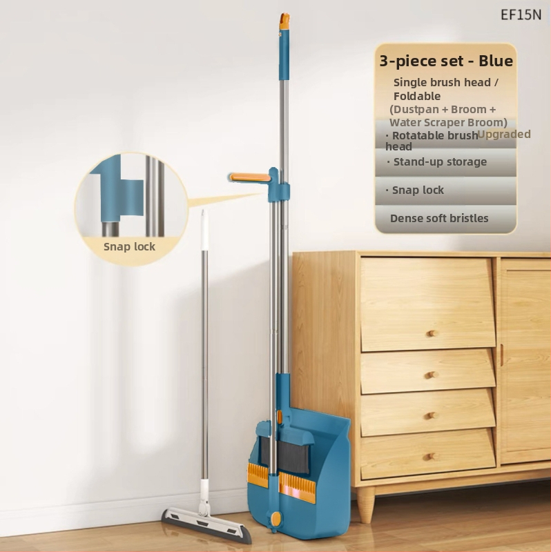 Buitinė sulankstoma šluota, šiukšliadėžė, kombinuota, viena šluota, nelimpanti, magnetinė, sugerianti, sandėliuojama
