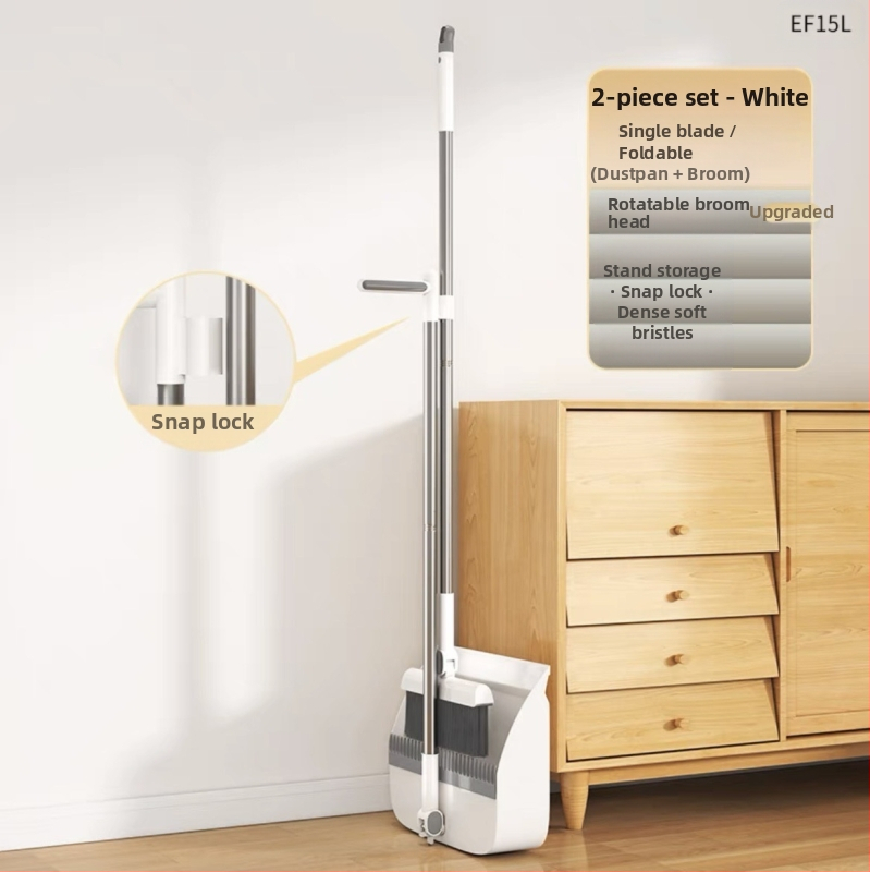 Buitinė sulankstoma šluota, šiukšliadėžė, kombinuota, viena šluota, nelimpanti, magnetinė, sugerianti, sandėliuojama