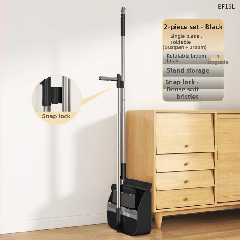 Buitinė sulankstoma šluota, šiukšliadėžė, kombinuota, viena šluota, nelimpanti, magnetinė, sugerianti, sandėliuojama