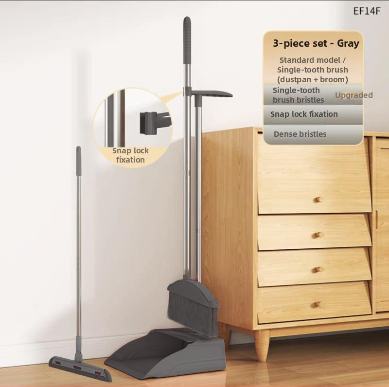 Buitinė sulankstoma šluota, šiukšliadėžė, kombinuota, viena šluota, nelimpanti, magnetinė, sugerianti, sandėliuojama