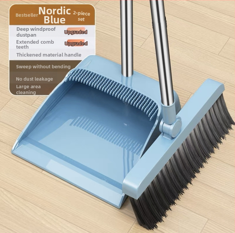 Buitinė sulankstoma šluota, šiukšliadėžė, kombinuota, viena šluota, nelimpanti, magnetinė, sugerianti, sandėliuojama