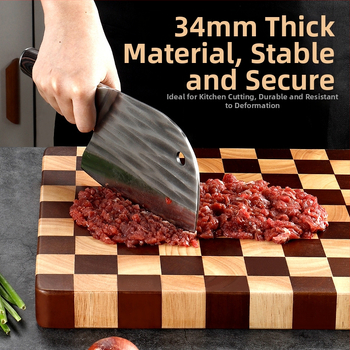 Kūrybinė šachmatų lentos pjaustymo lenta, buitinė pjaustymo lenta, virtuvės pagalbinė neslystanti pjaustymo lenta, tarpvalstybinė