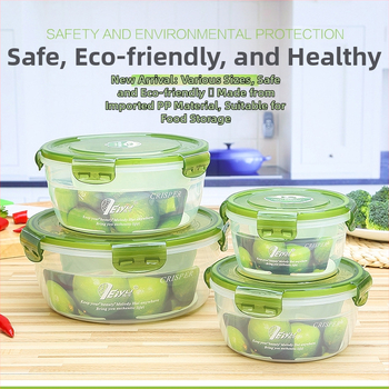 Ie3 toidukvaliteediga plastist suletud mikrolaineahju soojendusega lõunasöögikarp külmkapis hoiustamiseks krõbedama puuviljakarbi kiirnuudlikauss U-ga