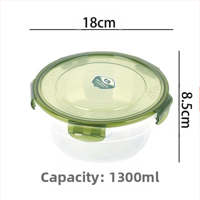 Ie3 toidukvaliteediga plastist suletud mikrolaineahju soojendusega lõunasöögikarp külmkapis hoiustamiseks krõbedama puuviljakarbi kiirnuudlikauss U-ga