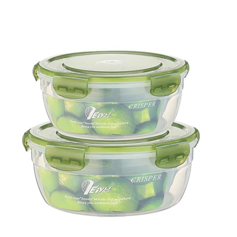 Ie3 toidukvaliteediga plastist suletud mikrolaineahju soojendusega lõunasöögikarp külmkapis hoiustamiseks krõbedama puuviljakarbi kiirnuudlikauss U-ga