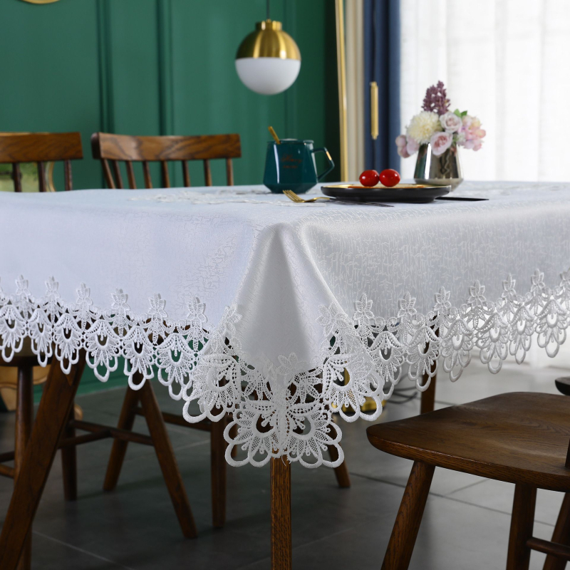 Euroopa stiilis pitsist laudlina, piiriülene hulgimüük, õõnespitsist tipptasemel kodune kohvilaud, söögilaud, pikk laudlina