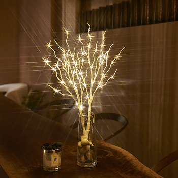 Tarpvalstybiniai „Amazon“ medžio šakų žibintai, LED šventiniai žibintai, varinės vielos žibintai, kalėdiniai vidaus ir lauko laiko matavimo valgomojo stalo dekoravimo žibintai