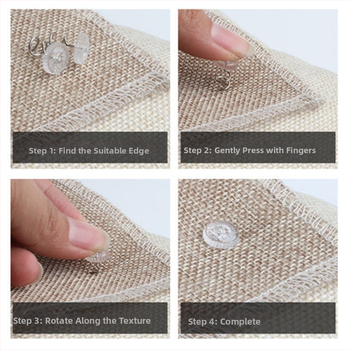 Išskirtinis tarpvalstybinis sofų pagalvėlių tvirtinimo detalių, skirtų naudoti namuose, susuktų vinių sofų užvalkalams, nematomų apsauginių neslystančių ir nesiveliančių lovų tvirtinimo detalių tiekimas