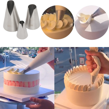 Amazoni kuummüük Santa Ana 304 õmblusteta kinnitussuu kattekoogi kinnitussuu küpsetamiseks 580s 580 686