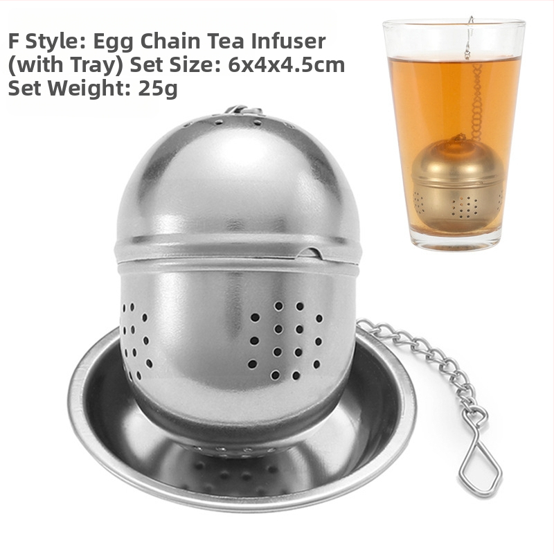 Nerūdijančio plieno pakabinamas puodelio arbatos sietelis modernus arbatos gaminimo artefaktas biuro arbatos čiaupas su specialiu padėklu, įvairių raštų pasirinktinai