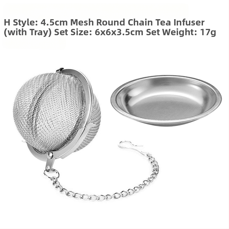 Nerūdijančio plieno pakabinamas puodelio arbatos sietelis modernus arbatos gaminimo artefaktas biuro arbatos čiaupas su specialiu padėklu, įvairių raštų pasirinktinai