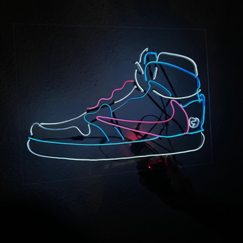 Šviesos linijos šviesa rankų darbo šviesa „pasidaryk pats“ neoninė šviesa medžiagos modelis mini LED šviesos viela plona geležinė viela šalta šviesa virvė šviesa