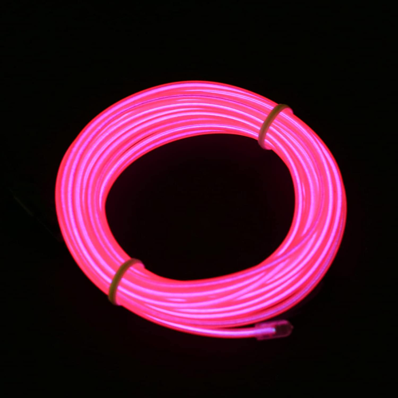 Šviesos linijos šviesa rankų darbo šviesa „pasidaryk pats“ neoninė šviesa medžiagos modelis mini LED šviesos viela plona geležinė viela šalta šviesa virvė šviesa