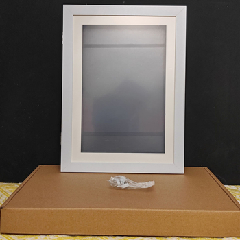 Ξύλινη Κορνίζα Διασυνοριακής Χρήσης Ξύλινο Κουτί Αποθήκευσης Ελαιογραφίας για Παιδιά, Παιδική Κορνίζα Φωτογραφιών με Αναδιπλούμενη Κορνίζα Τέχνης