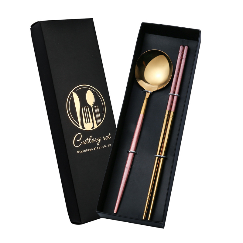 V formos nerūdijančio plieno stalo įrankių rinkinys, portugališkas peilis, šakutė ir šaukštas, keturių dalių, auksinis peilis ir šakutė, vakarietiško stiliaus stalo įrankiai, tinkantys dovanai.