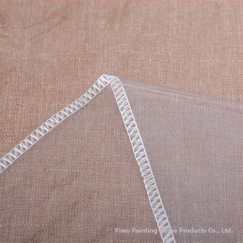 Läbipaistev plastlaudlina 100% veekindel kristallselge läbipaistev lauakaitsekate 0,13 mm lukuga servaga laudlina