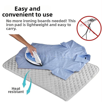 Σιδερένιο Πατάκι, Σιδερένιο Πατάκι, Φορητό Σιδερένιο Πατάκι, Κουβέρτα Σιδερώματος, Σιδερένιο Πατάκι Ταξιδιού με Πτυσσόμενο Πατάκι Σιδερώματος Ανθεκτικό σε Υψηλή Θερμοκρασία