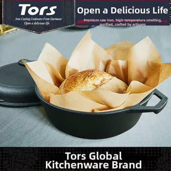Tols Export Χυτοσίδηρος, Τηγάνι με μία λαβή, Διπλής Χρήσης, Οικιακός Χυτοσίδηρος, Σκεύος Μαγειρέματος με Μία Λαβή, Καθαρό Σίδερο, Χωρίς Επίστρωση, για Παρασκευή Τηγανιού