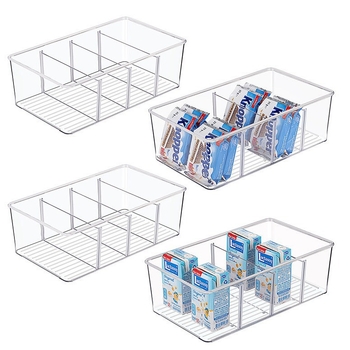 PET permatomų užkandžių kavos arbatos maišelių laikymo dėžė, sudedama iš stalo, šaldytuvo laikymo dėžė